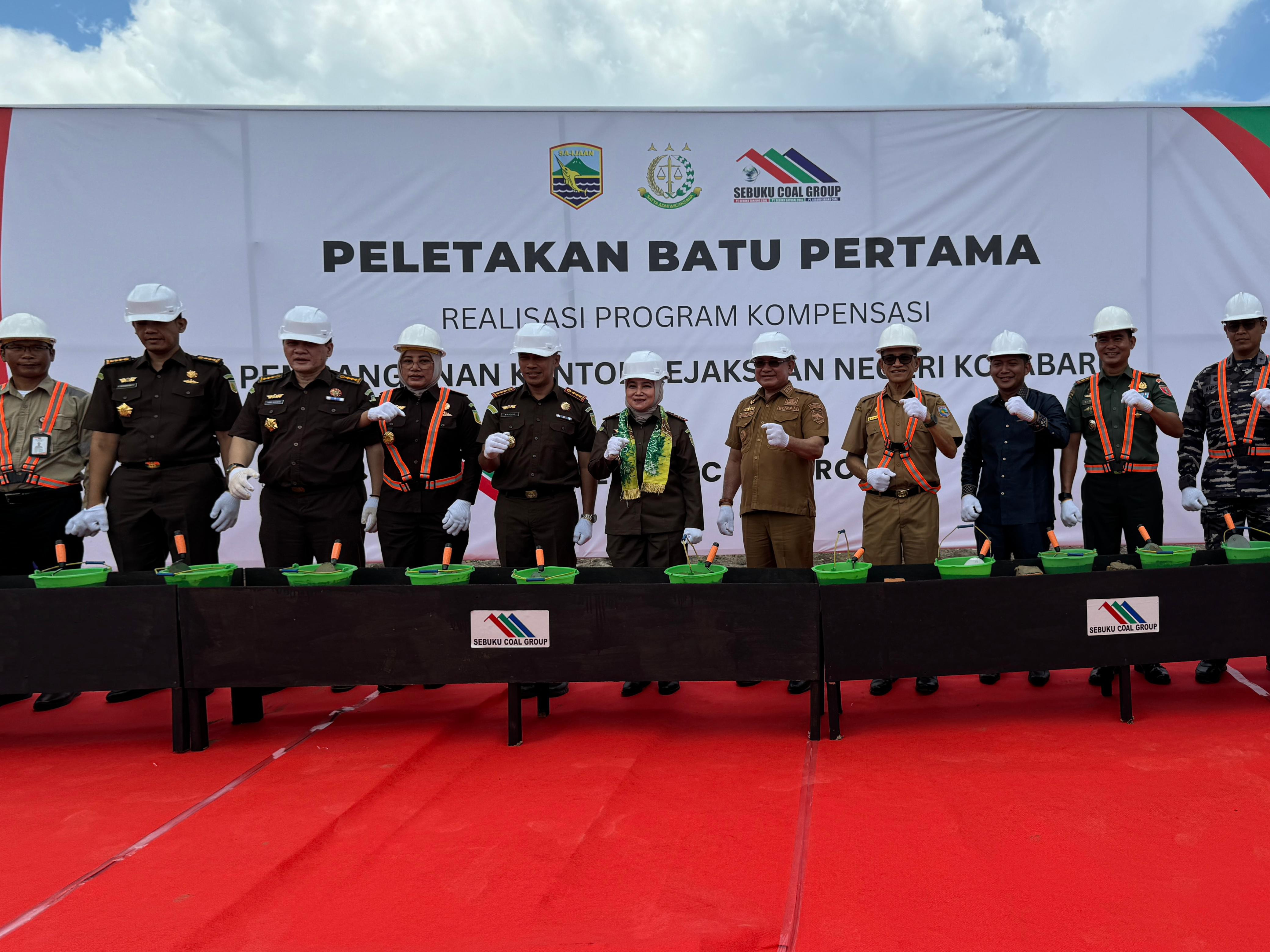 Ground Breaking Kantor Kejaksaan Kotabaru