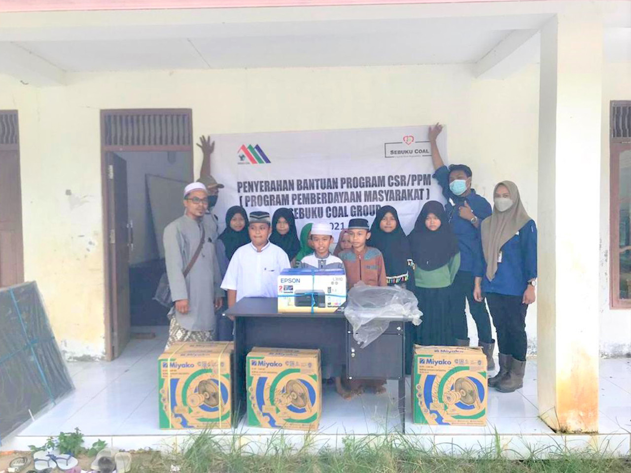 Peduli Pendidikan Di Desa Binaan, CSR Bantu Fasilitas Yayasan Pendidikan di Mekarpura