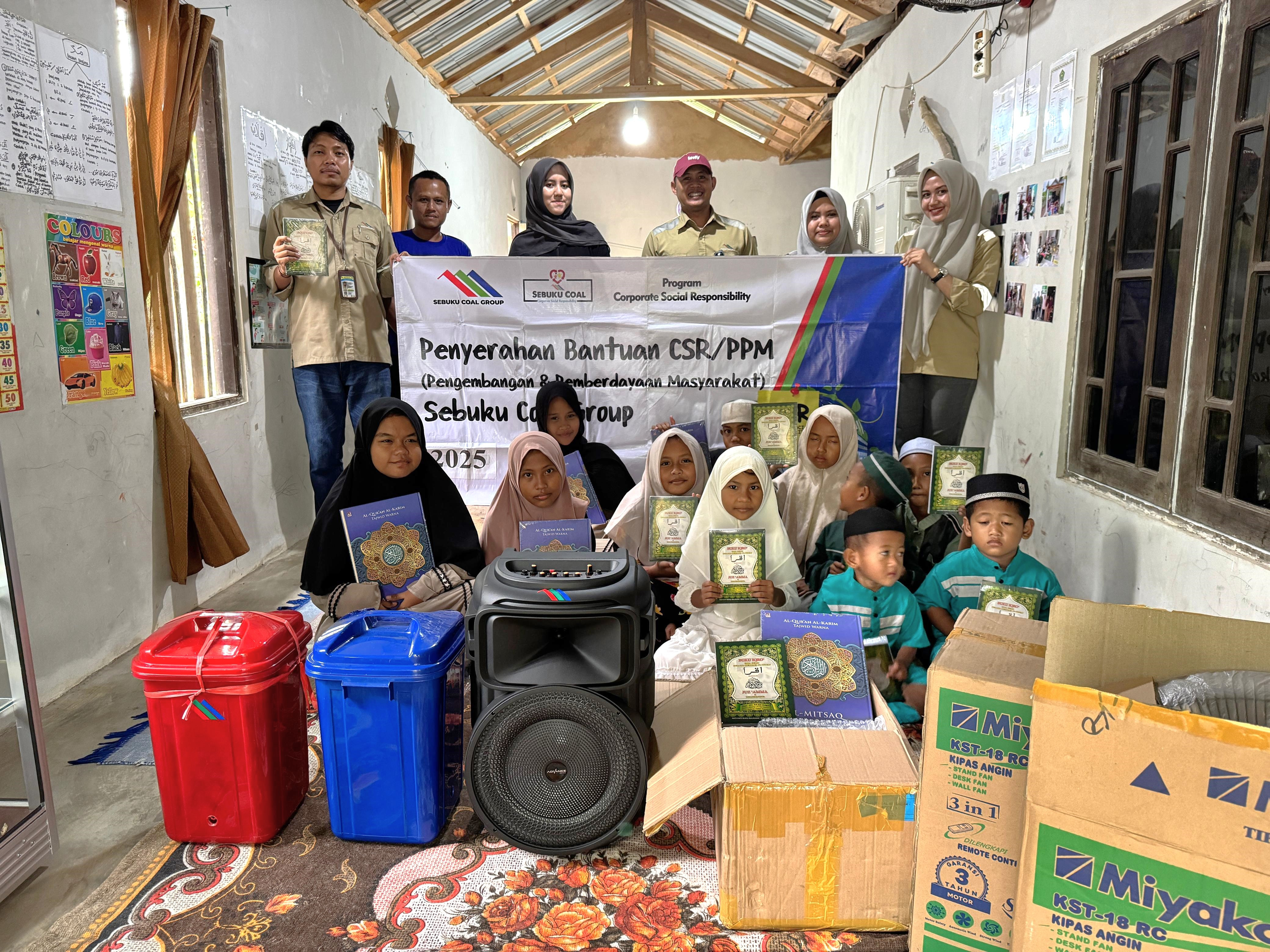 Peduli Pendidikan Agama, SCG Salurkan Bantuan untuk TPQ Izzati