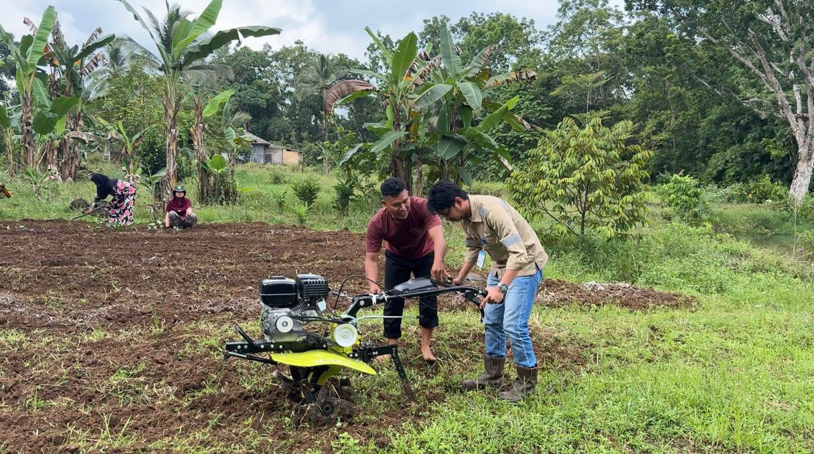 Optimalkan Bantuan, CSR Sebuku Coal Group Turun Langsung Dampingi Petani